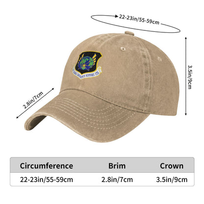 USAF-Global Logistical Support Center Printed unisex baseball cap adjustable cap veteran gift