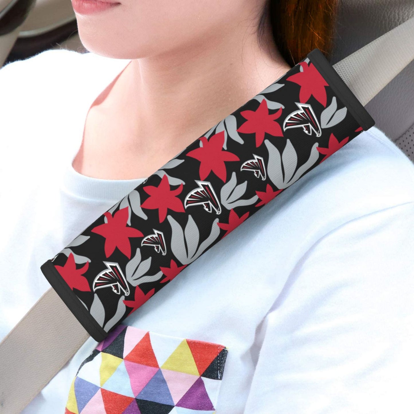 Atlanta Falcons Car seat belt shoulder strap adult seat belt protective cover