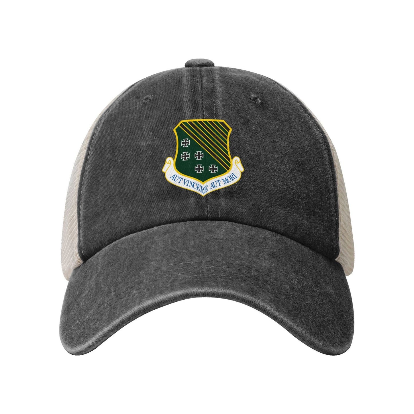 1st Fighter Wing Printed unisex baseball cap adjustable grid baseball cap veteran gift