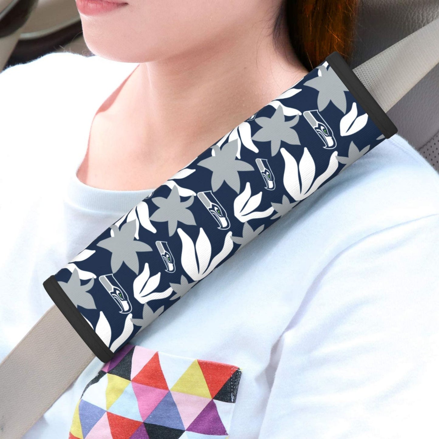 Seattle Seahawks Car seat belt shoulder strap adult seat belt protective cover
