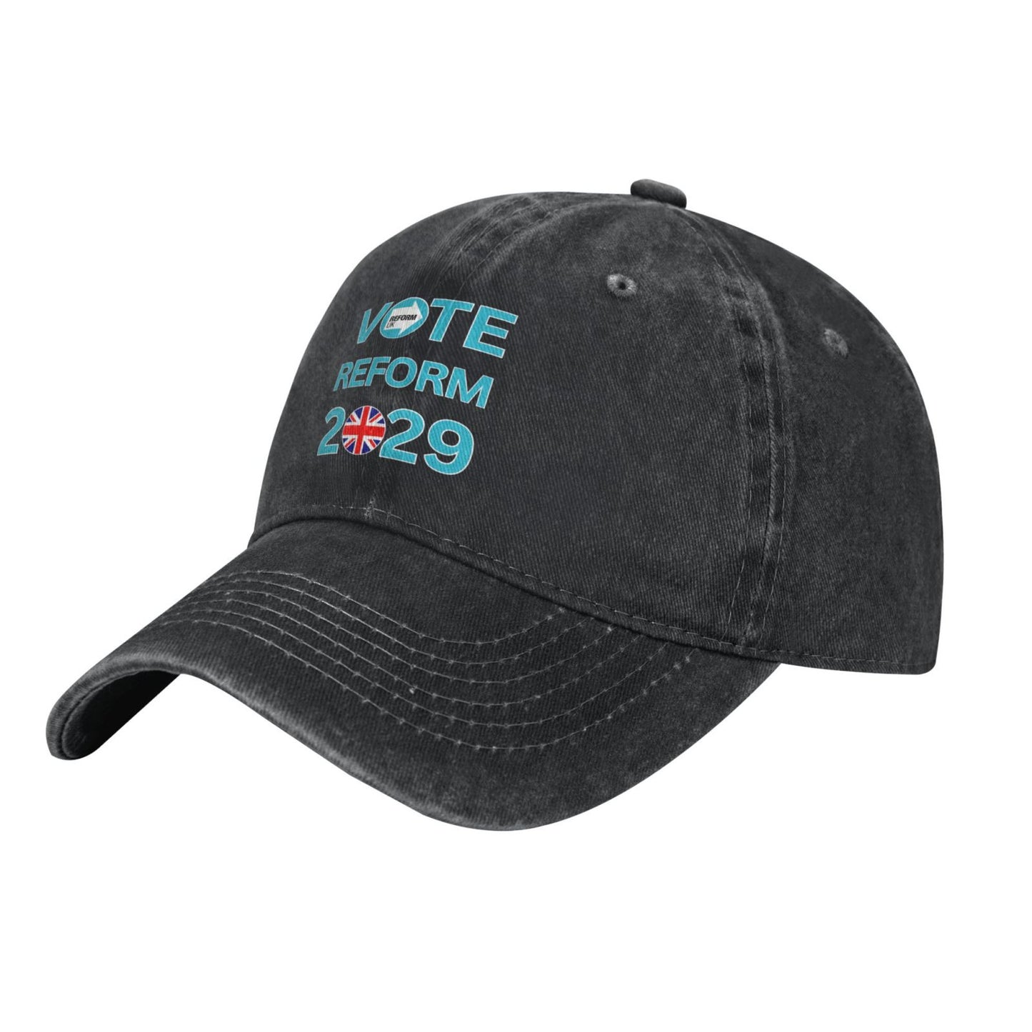 Vote Reform UK 2029 Elections Make Britain Great Printed unisex baseball cap adjustable cap outdoor sun hats trucker hat