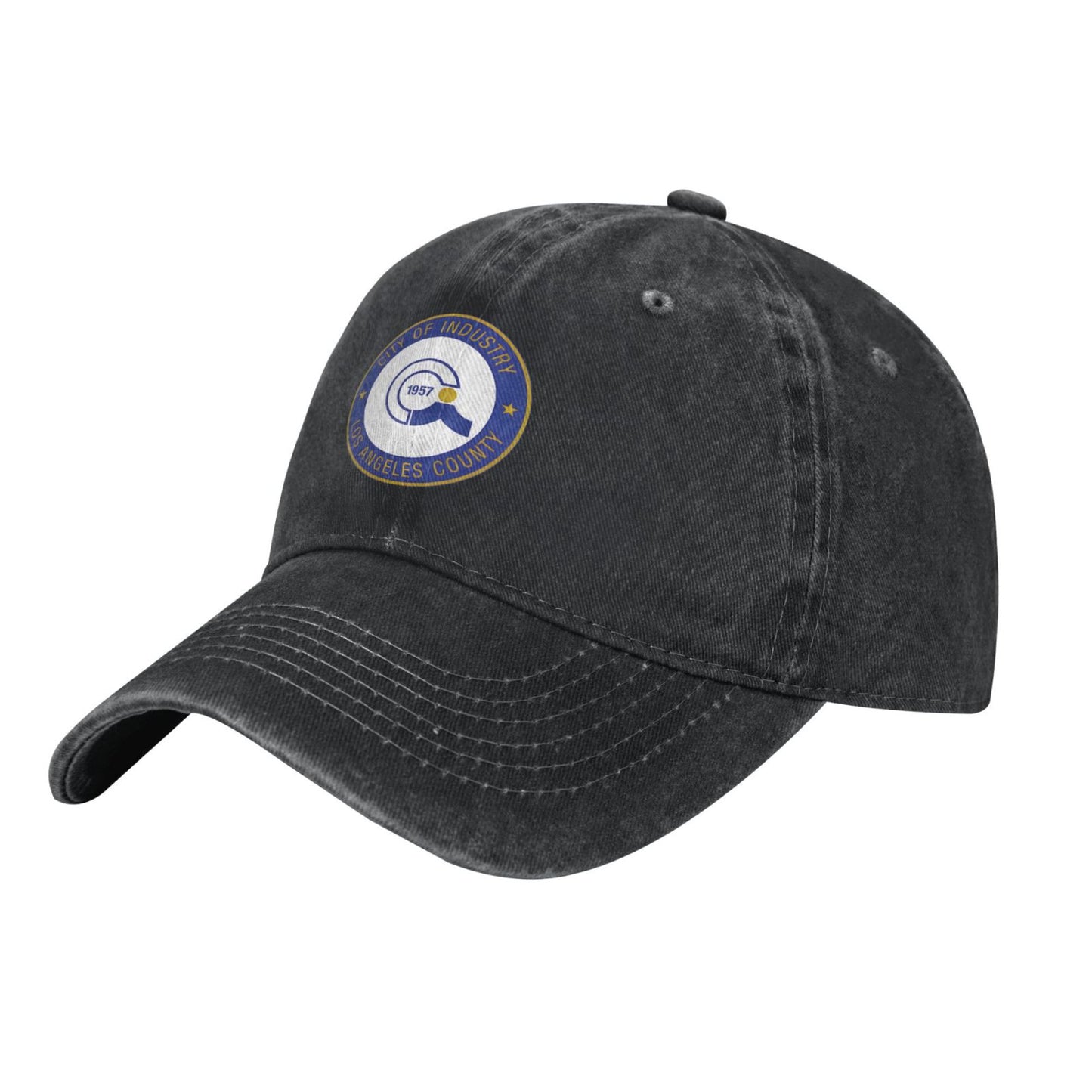 City Of Industry CA Printed unisex baseball cap adjustable cap outdoor sun hats trucker hat