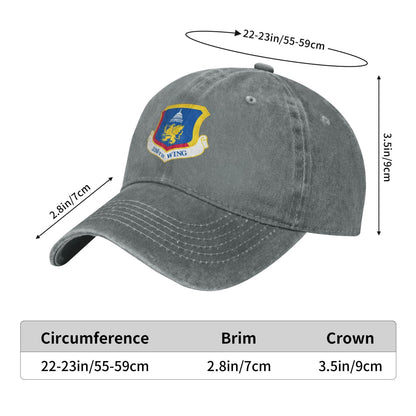 316th Wing Printing unisex baseball cap adjustable cap veteran gift