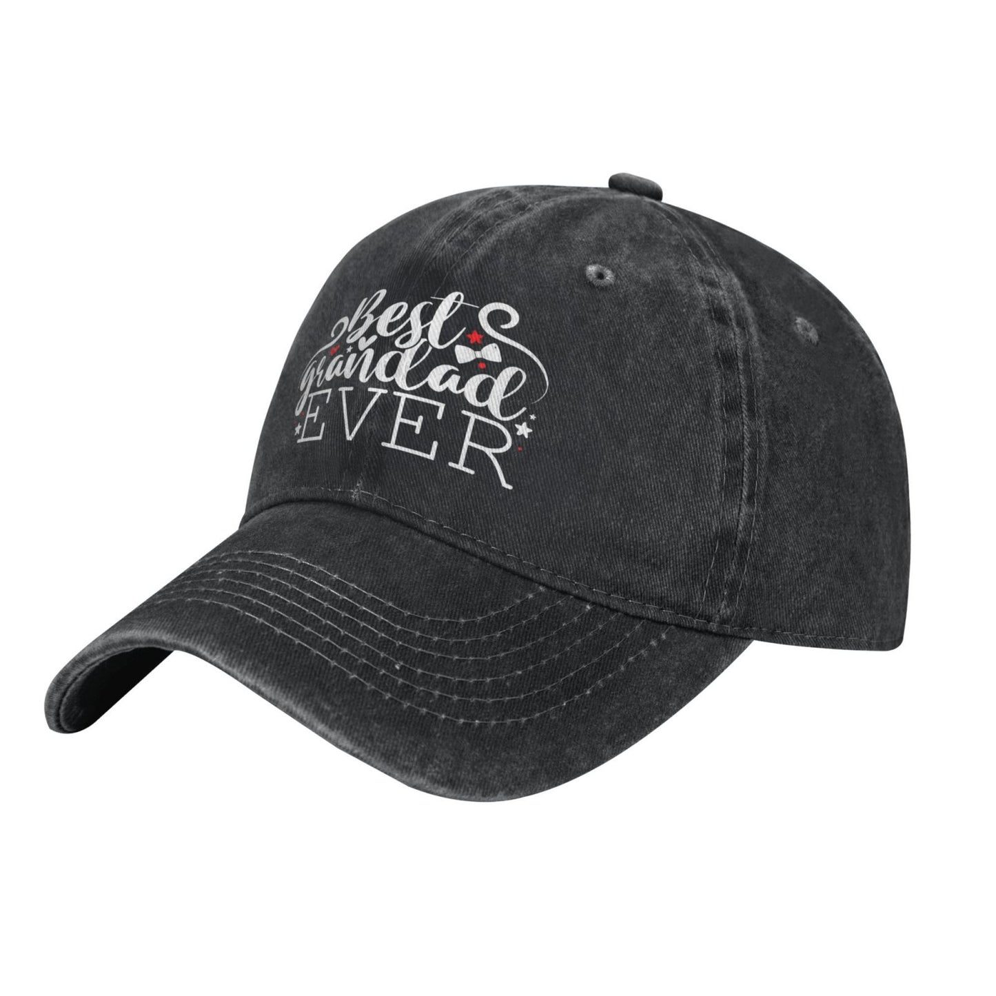 Best Grandpa Ever Printed unisex baseball cap adjustable cap outdoor sun hats trucker hat