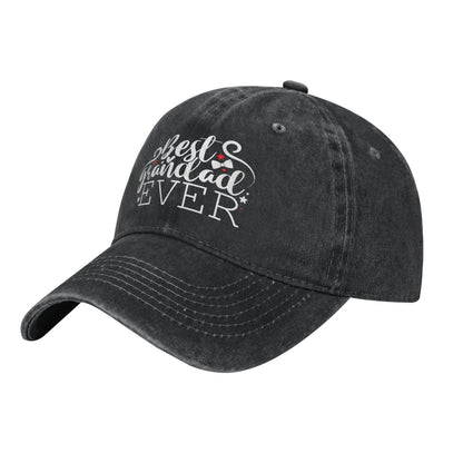 Best Grandpa Ever Printed unisex baseball cap adjustable cap outdoor sun hats trucker hat