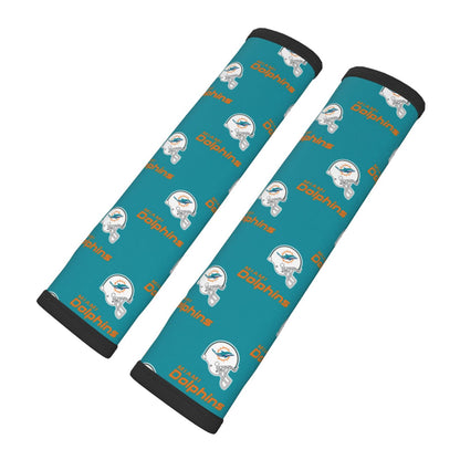 Miami Dolphins Car seat belt shoulder strap UNISEX seat belt protective cover