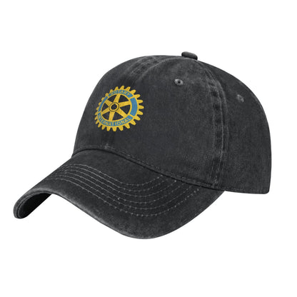 Rotary-International Printed unisex baseball cap outdoor hats adjustable cap trucker gift hat