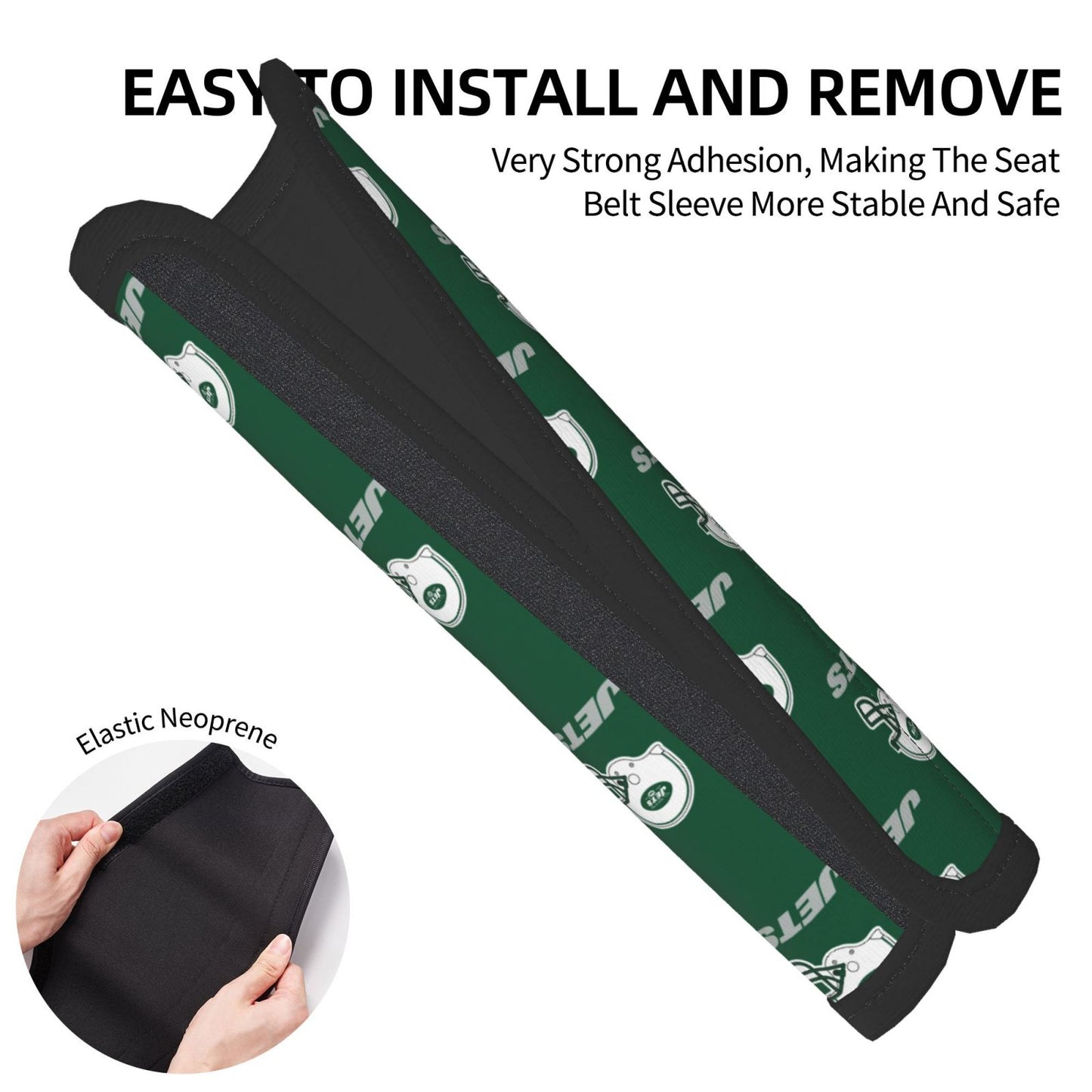 New York Jets Car seat belt shoulder strap UNISEX seat belt protective cover