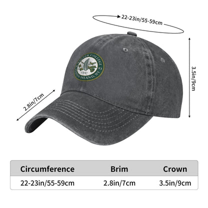 Wagner College Logo Printed unisex baseball cap outdoor hats adjustable cap trucker gift hat
