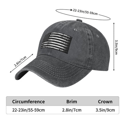 American Retro Flag Printed unisex baseball cap adjustable cap outdoor sun hats trucker hat