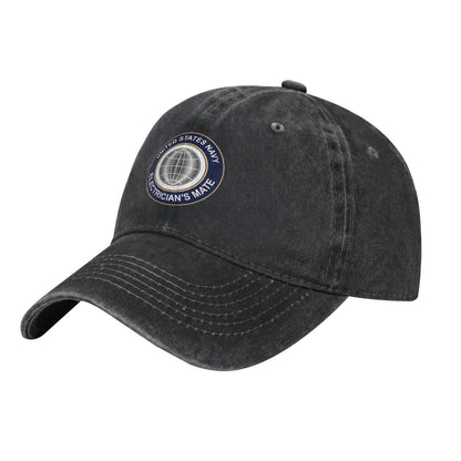 US Navy Electrician's Mate Printed unisex baseball cap adjustable cap outdoor sun hats trucker hat