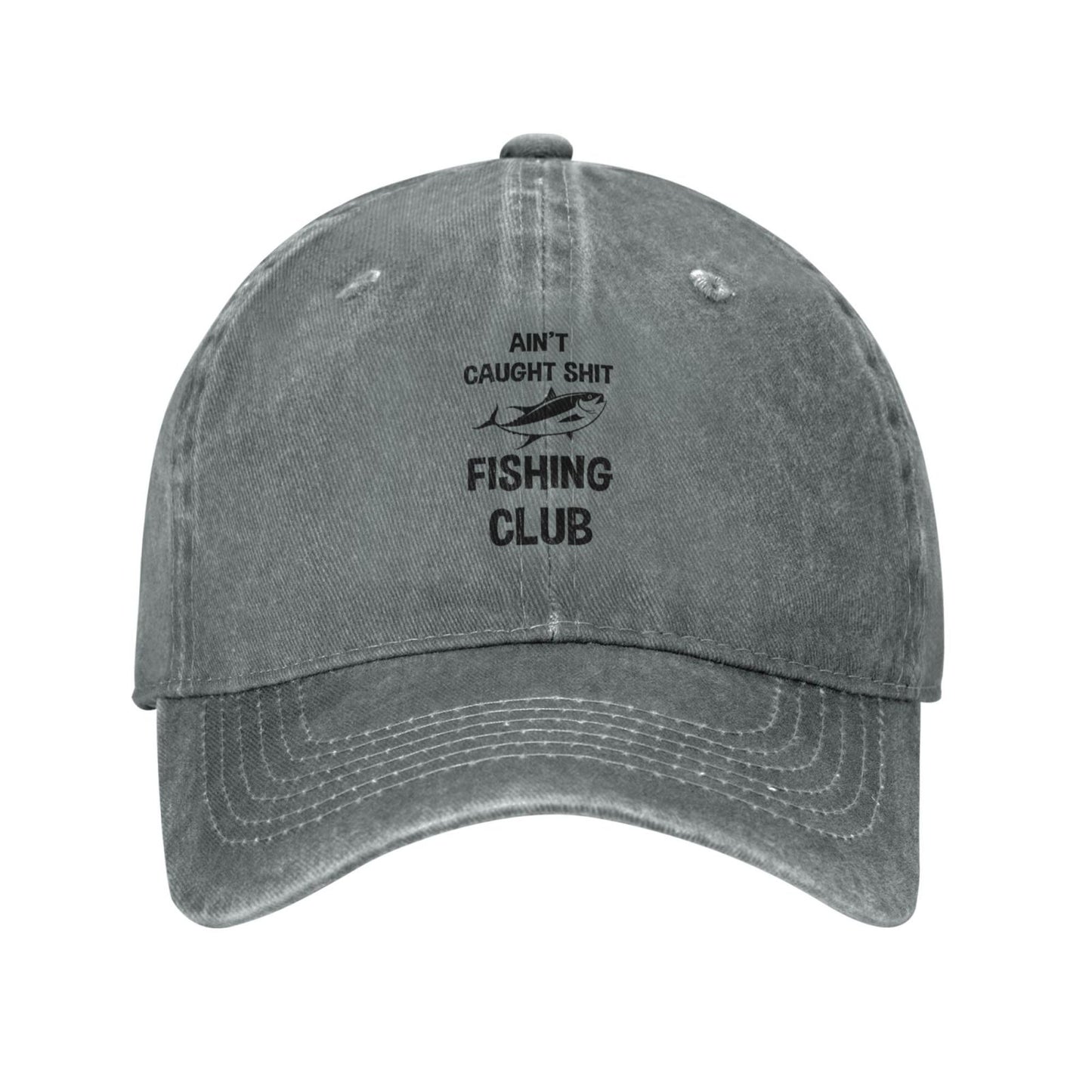 Ain't Caught Sht Fishing Club Printing unisex baseball cap adjustable hats Outdoor leisure hat trucker cap