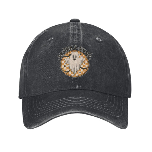 Spooky Duo Print Printed unisex baseball cap adjustable cap outdoor sun hats trucker hat
