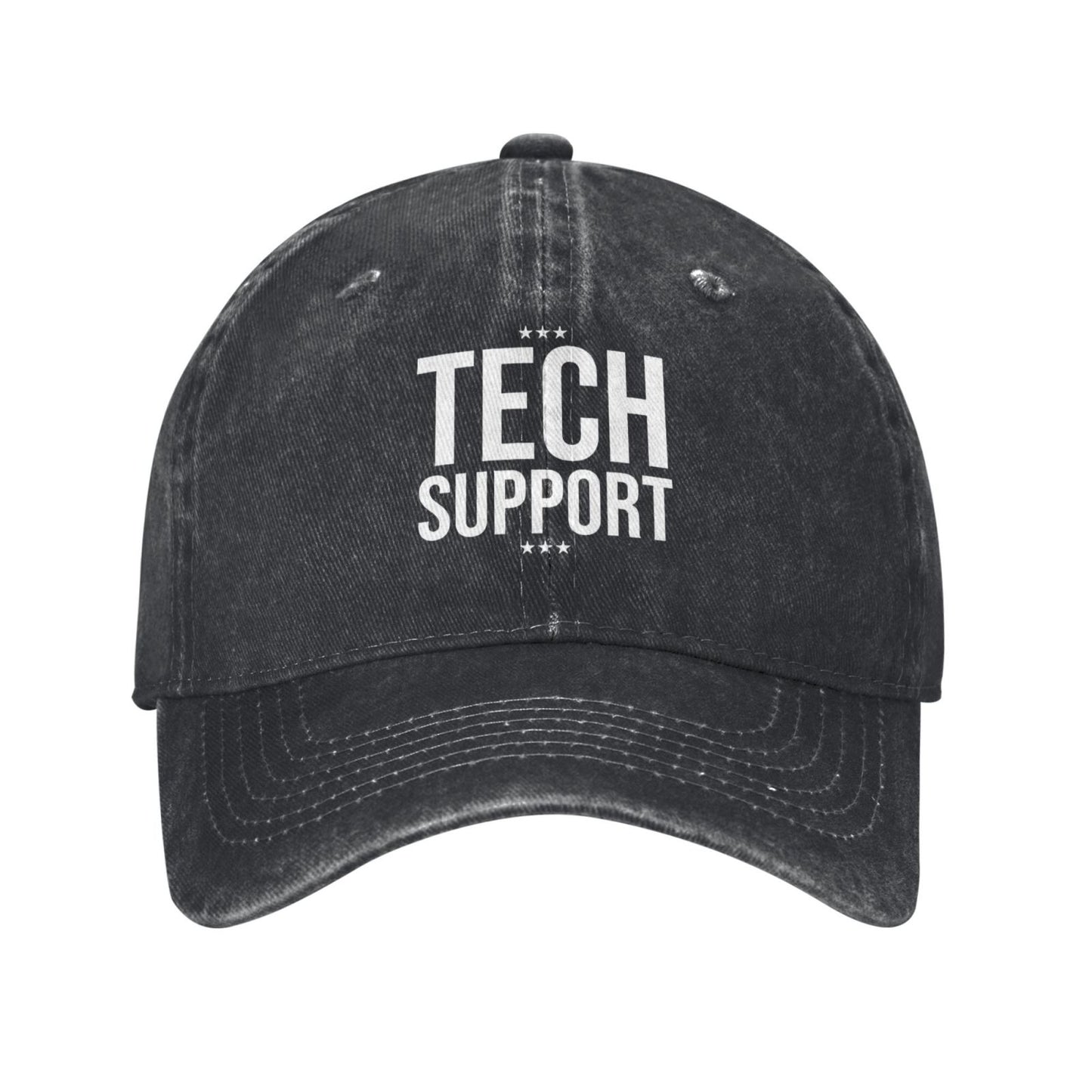 Tech Support Printed unisex baseball cap adjustable cap outdoor sun hats trucker hat