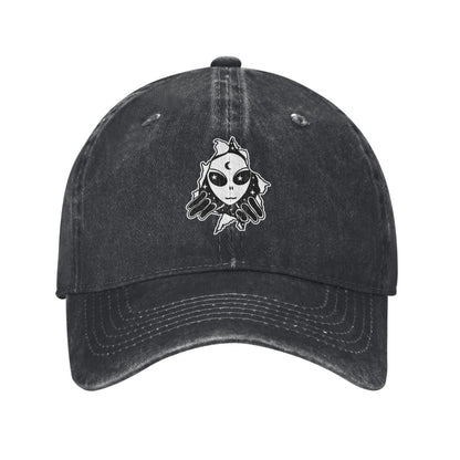 UFO Aliens Printed unisex baseball cap adjustable cap outdoor sun hats trucker hat
