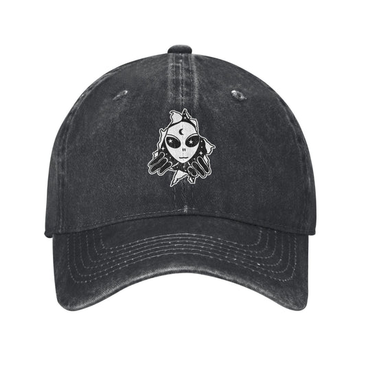 UFO Aliens Printed unisex baseball cap adjustable cap outdoor sun hats trucker hat