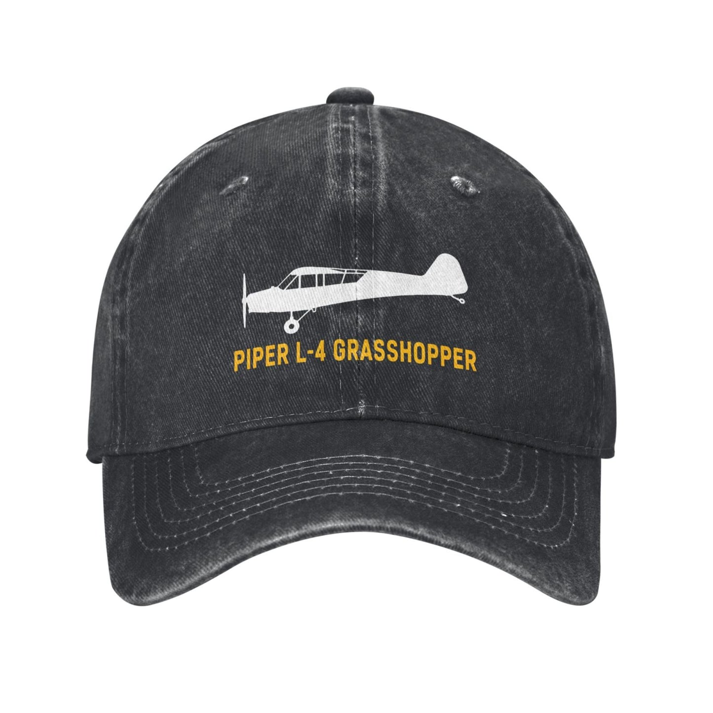 Piper L-4 Grasshopper Printing unisex baseball cap adjustable hats Outdoor leisure hat veteran gift