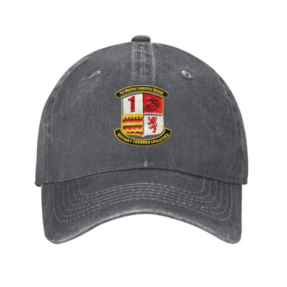 1stMLG Insignia Printed unisex baseball cap adjustable cap veteran gift