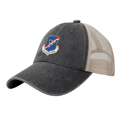 39th Air Base Wing Printed unisex baseball cap adjustable grid baseball cap veteran gift