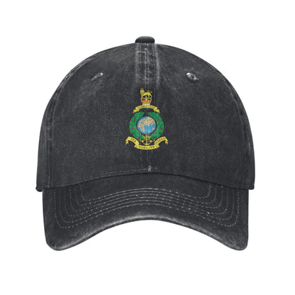 RoyalMarineBadge Printed unisex baseball cap adjustable cap outdoor trucker hat veterans Gifts