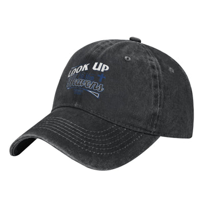 Look To Heaven Christian STRONG Printed unisex baseball cap adjustable cap outdoor sun hats trucker hat