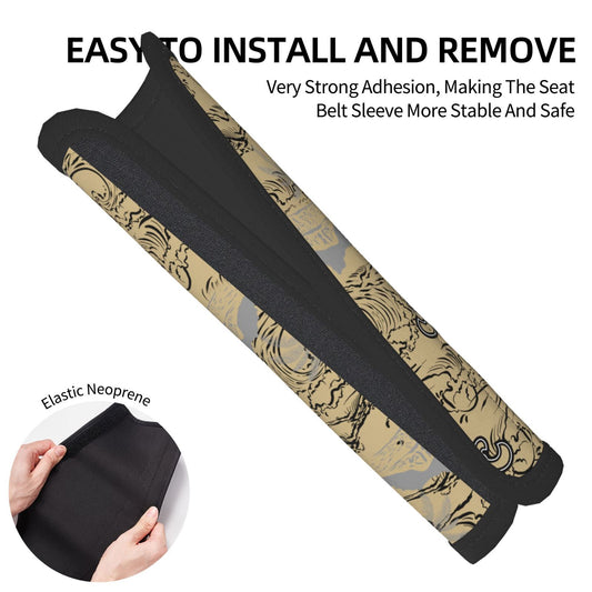 New Orleans Saints Car seat belt shoulder strap UNISEX seat belt protective cover