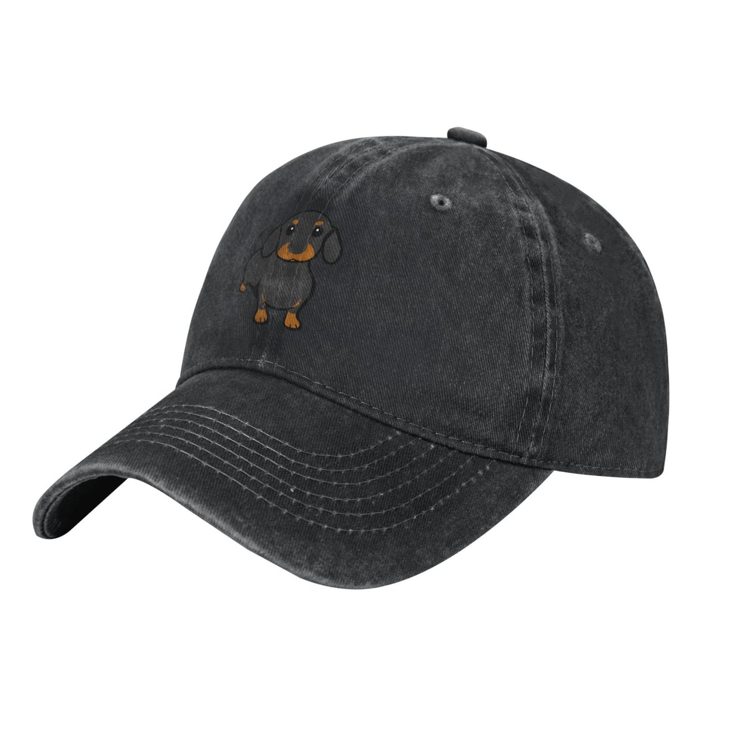 Cute Dachshund Dog Printed unisex baseball cap adjustable cap outdoor sun hats trucker hat