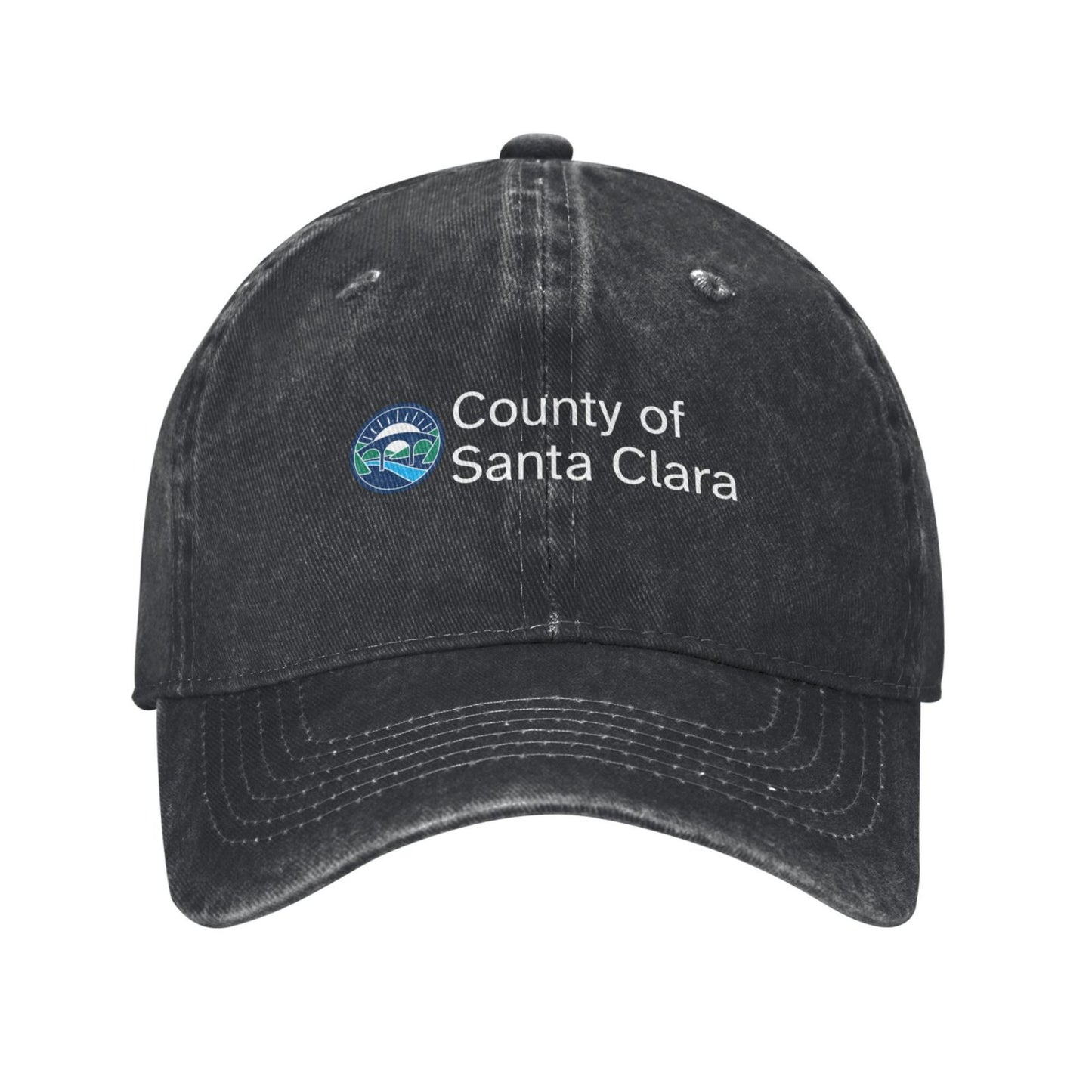 County Of Santa Clara Printed unisex baseball cap adjustable cap outdoor sun hats trucker hat