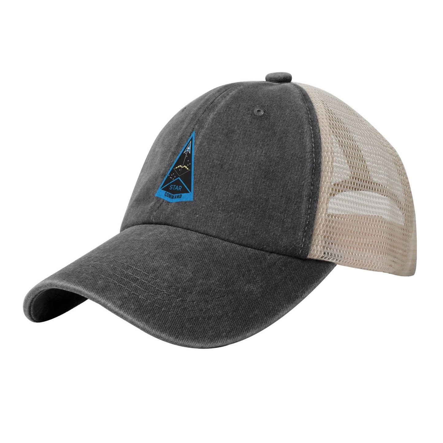 Space Training And Readiness Command Emblem Printed unisex baseball cap adjustable grid baseball cap veteran gift