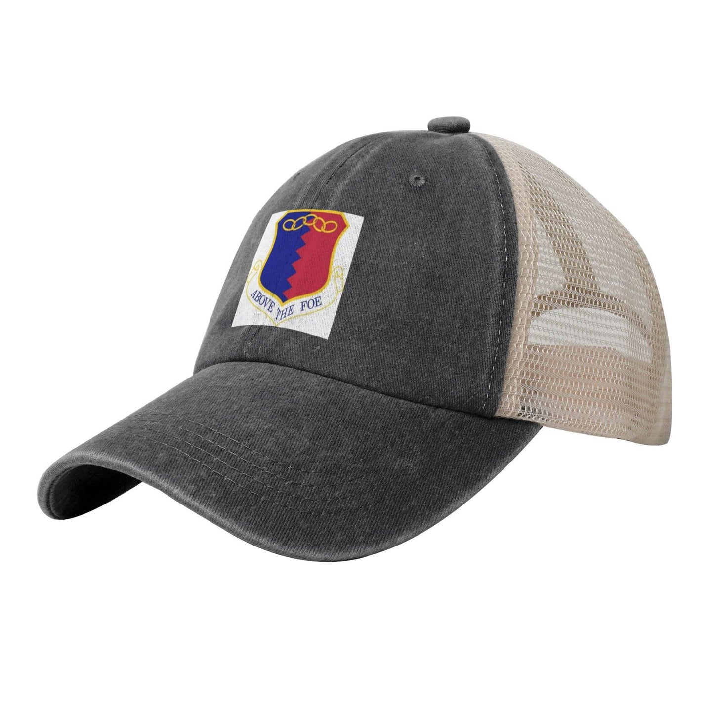 78 Air Base Wg Printed unisex baseball cap adjustable grid baseball cap veteran gift