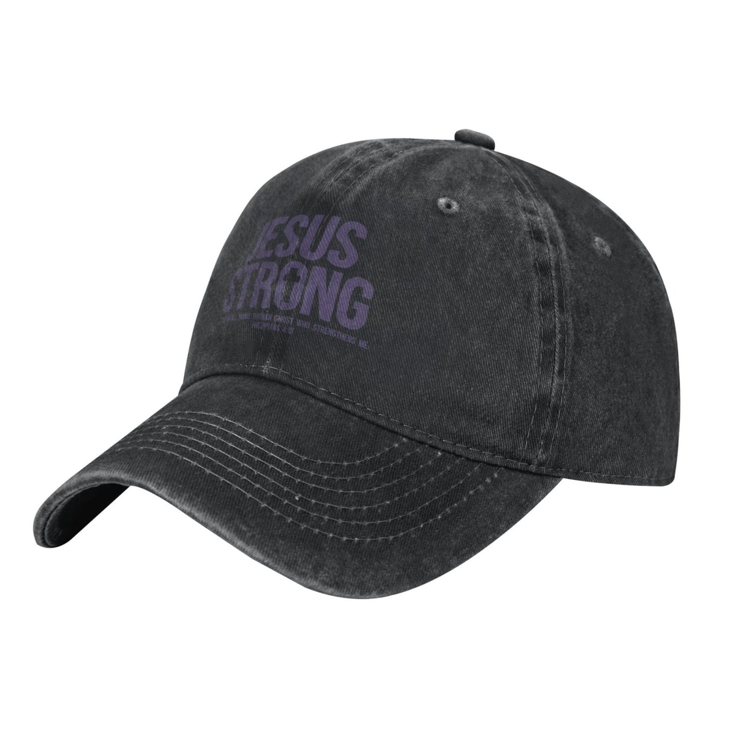 JESUS STRONG Printed unisex baseball cap adjustable cap outdoor sun hats trucker hat