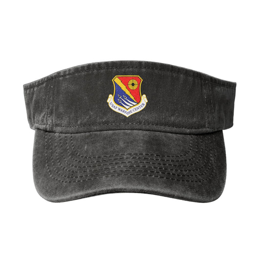 USAF-Warfare Center Printing adjustable Empty Top Baseball Sun Cap unisex outdoor sport hat veterans gift
