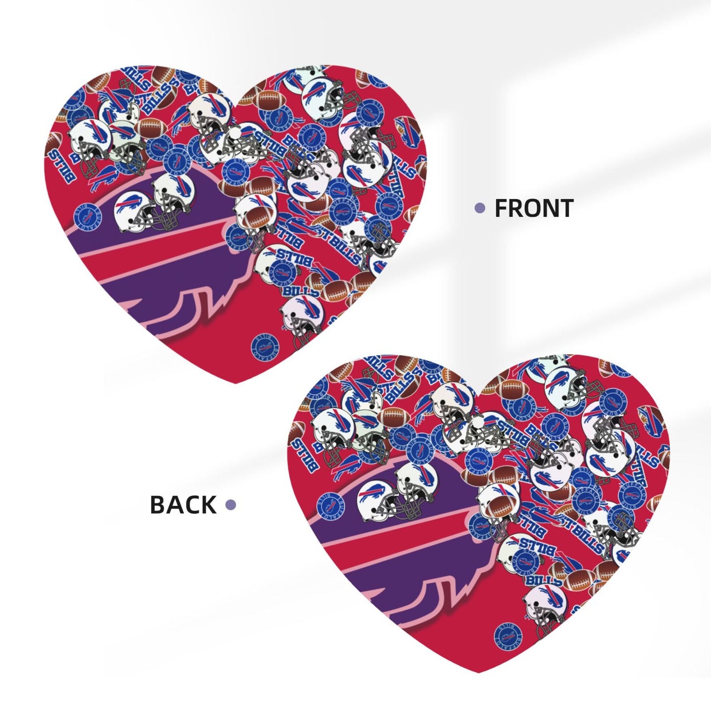 4-pcs Buffalo Bills Car Air Fresheners Cards Set car aromatherapy tablets