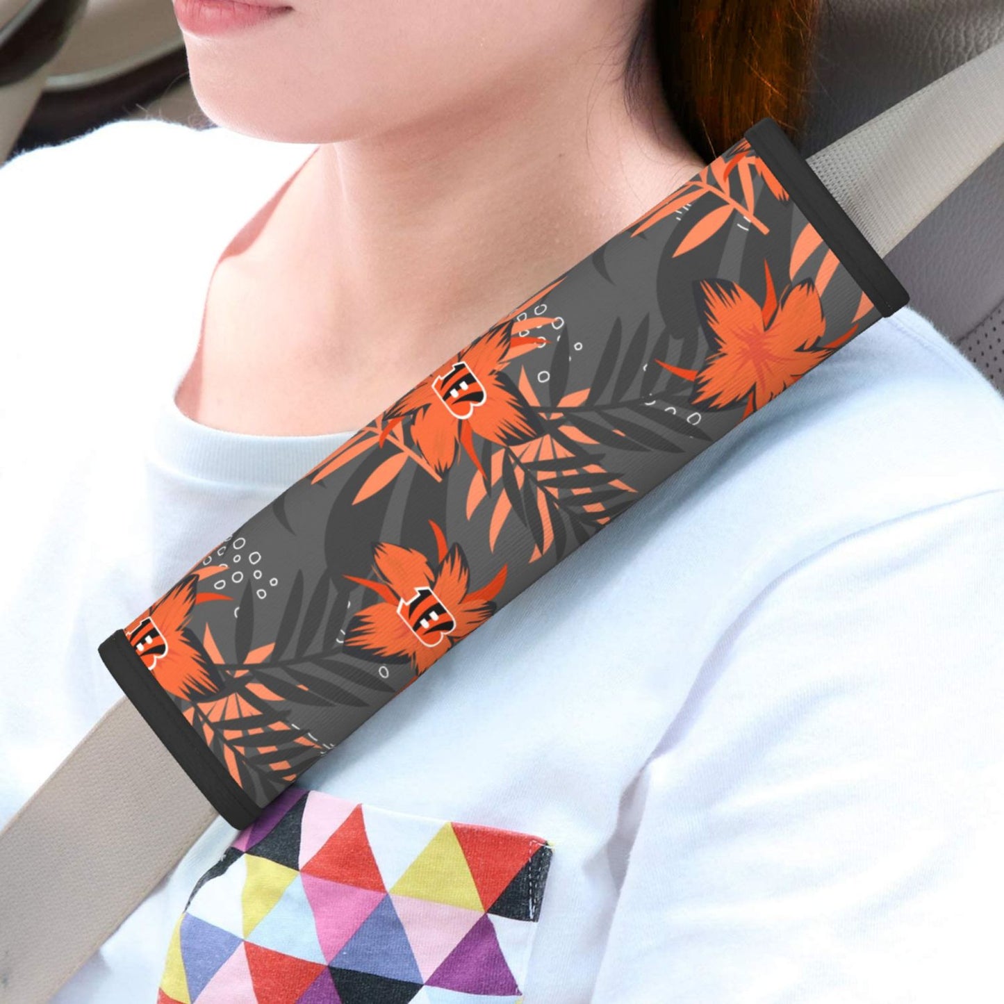 Cincinnati Bengals Adult seat belt protection cover Car seat belt protection cover