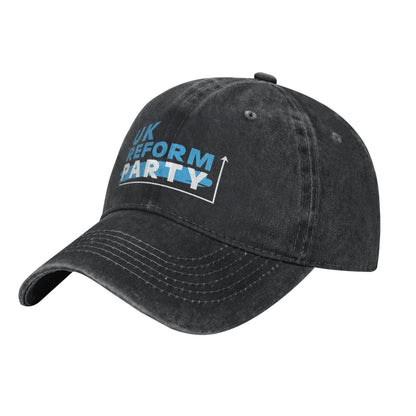 UK Reform Party Printed unisex baseball cap adjustable cap outdoor trucker hat veterans Gifts
