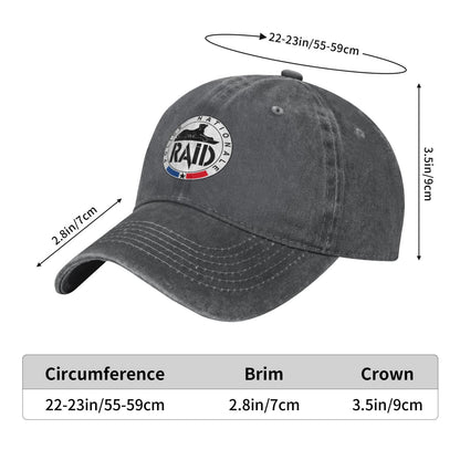 Police Force Printed unisex baseball cap outdoor hats adjustable cap trucker gift hat