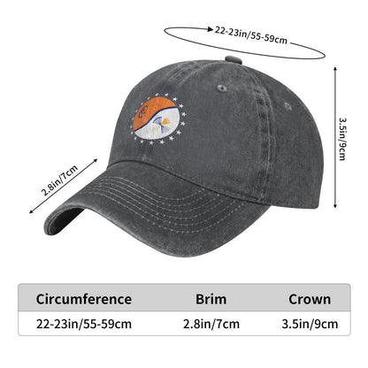 Columbiana County Printed unisex baseball cap adjustable cap outdoor sun hats trucker hat