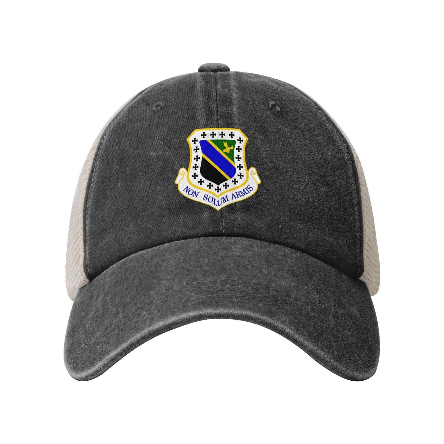 3d Wing Printed unisex baseball cap adjustable grid baseball cap veteran gift