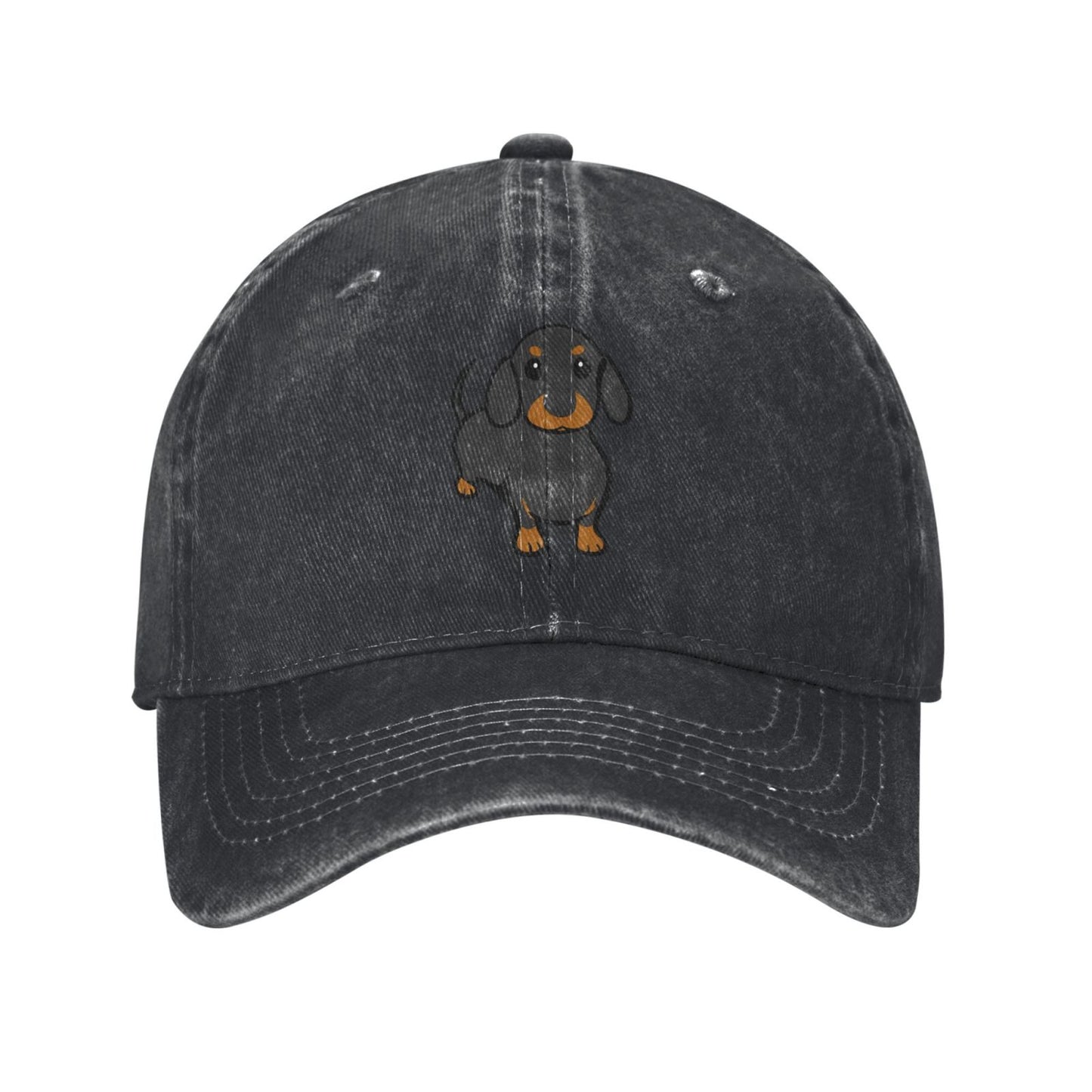 Cute Dachshund Dog Printed unisex baseball cap adjustable cap outdoor sun hats trucker hat