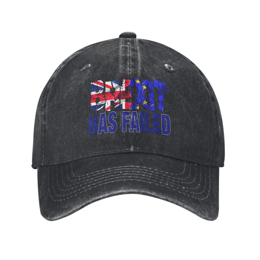 BREXIT HAS FAILED Printed unisex baseball cap adjustable cap outdoor sun hats trucker hat