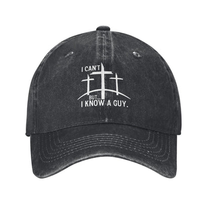 I Can't But Know An Guy Printed unisex baseball cap adjustable cap outdoor sun hats trucker hat