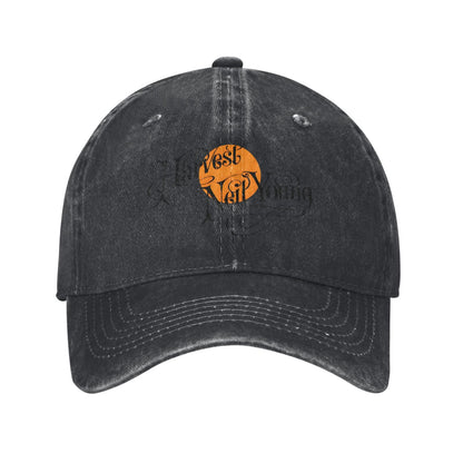Neil Young Harvest Printed unisex baseball cap outdoor hats adjustable cap trucker gift hat