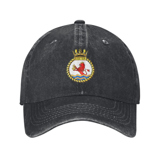 Exeter Printed unisex baseball cap adjustable cap outdoor trucker hat veterans Gifts