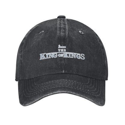 Jesus THE King Of Kings Printed unisex baseball cap adjustable cap outdoor sun hats trucker hat