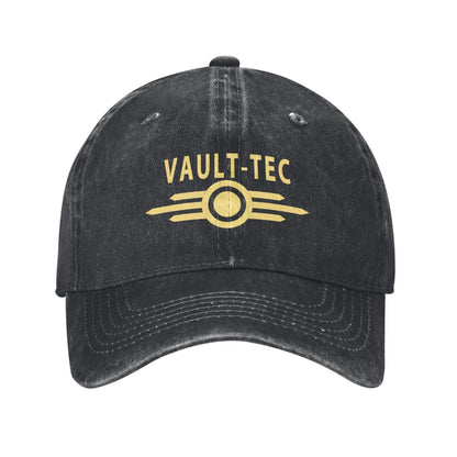 Fallout Vault Tec Printed unisex baseball cap adjustable cap outdoor trucker hat veterans Gifts
