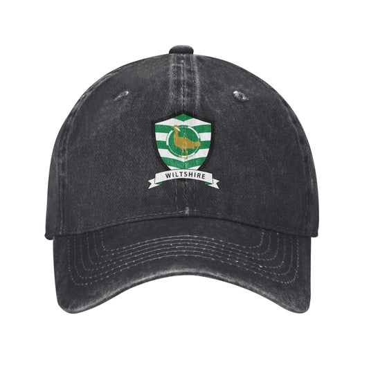 Wiltshire County Printed unisex baseball cap adjustable cap outdoor sun hats trucker hat