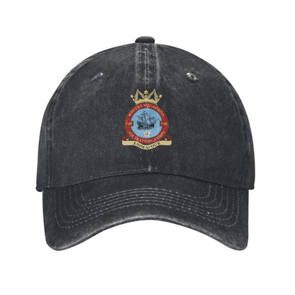 740 Whitby Squadron Printed unisex baseball cap adjustable cap outdoor trucker hat veterans Gifts