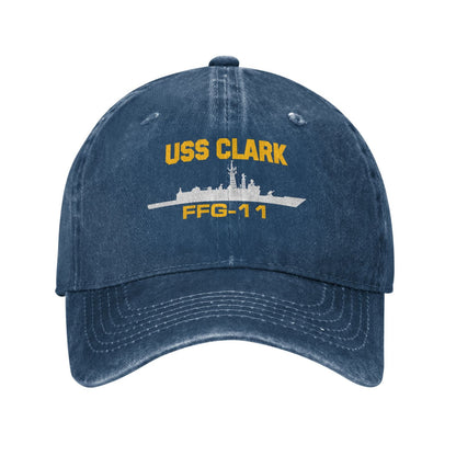 USS Clark (FFG-11) Printed unisex baseball cap adjustable cap veteran gift