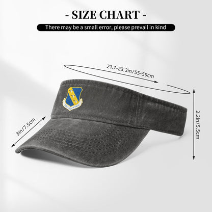 11th Wing Printing adjustable Empty Top Baseball Sun Cap unisex outdoor sport hat veterans gift