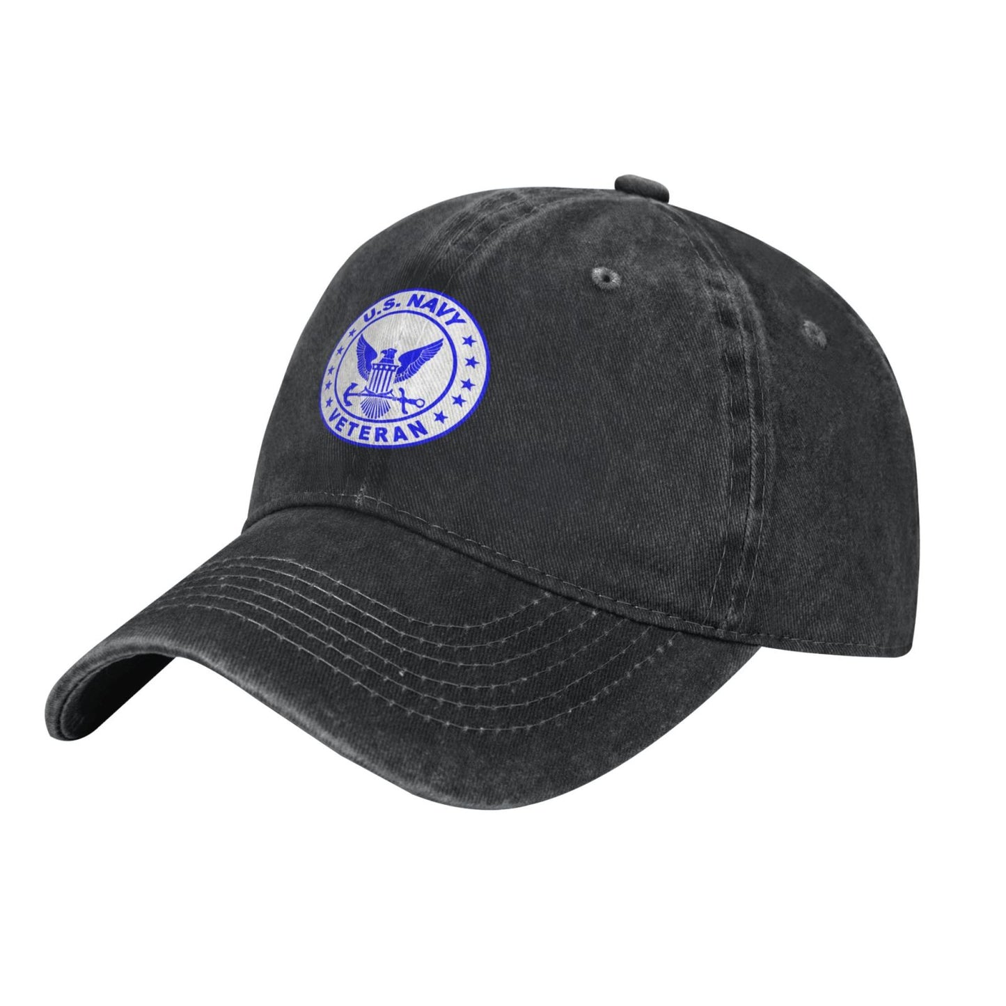 U.S. Navy Veteran Decal Printed unisex baseball cap adjustable cap outdoor sun hats trucker hat